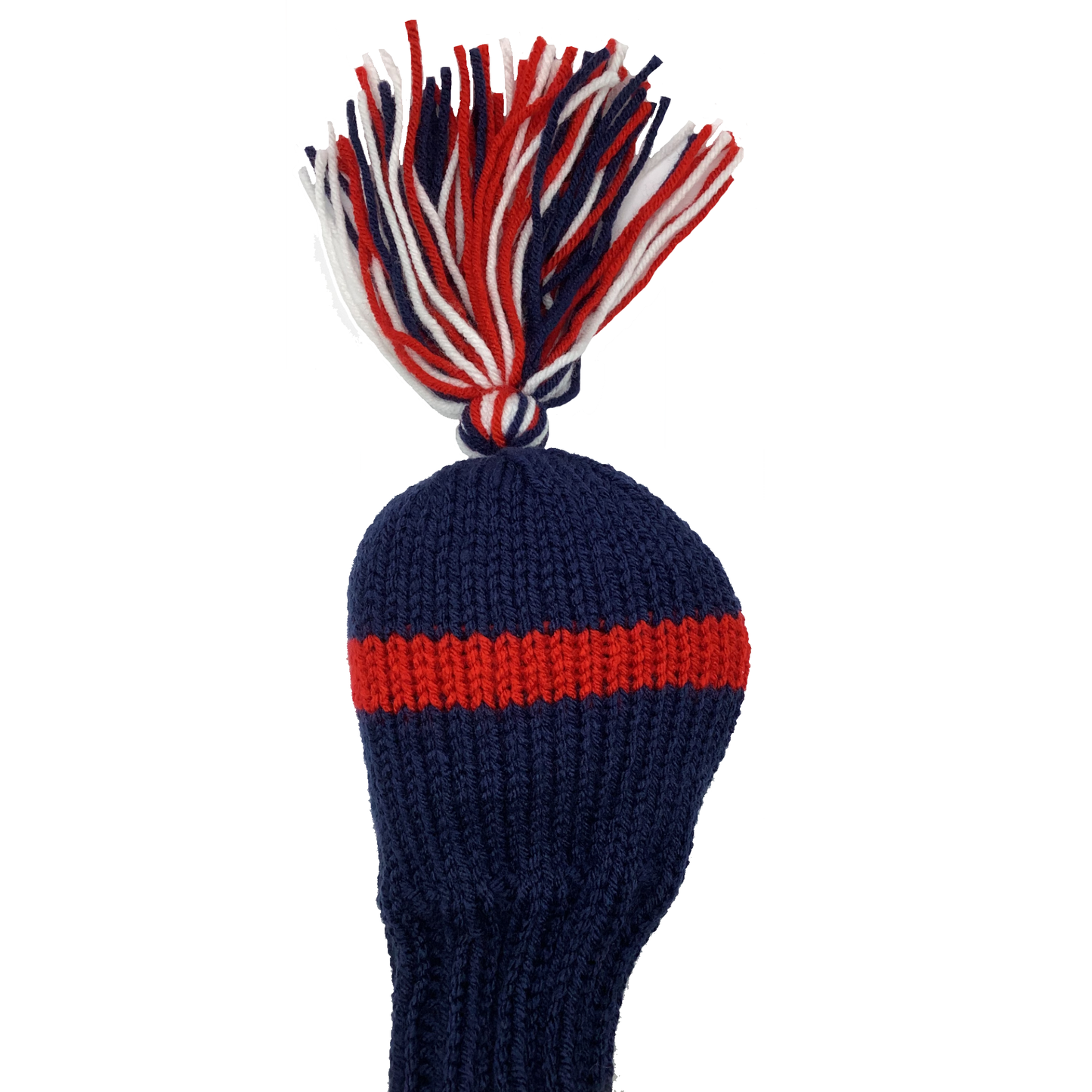 Red, Navy and White - Driver Headcover