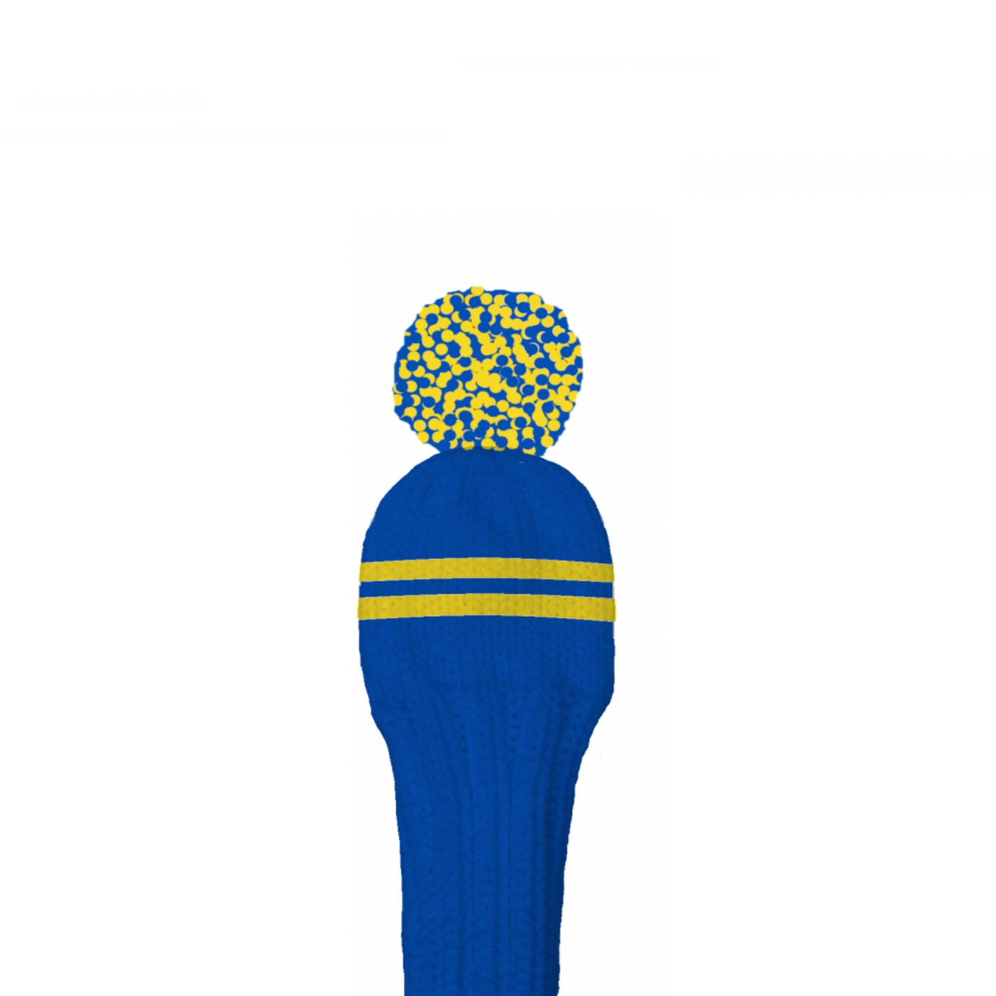 Blue and Yellow - Fairway Wood #2 Headcover