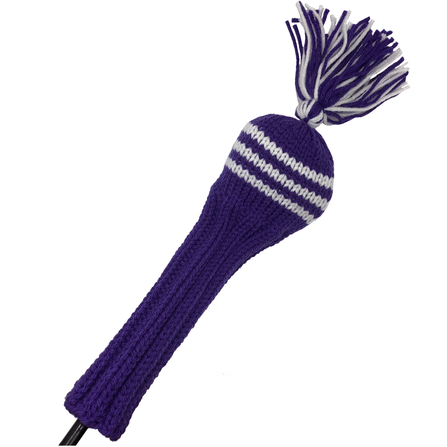 Purple and White - Fairway Wood #3 Headcover