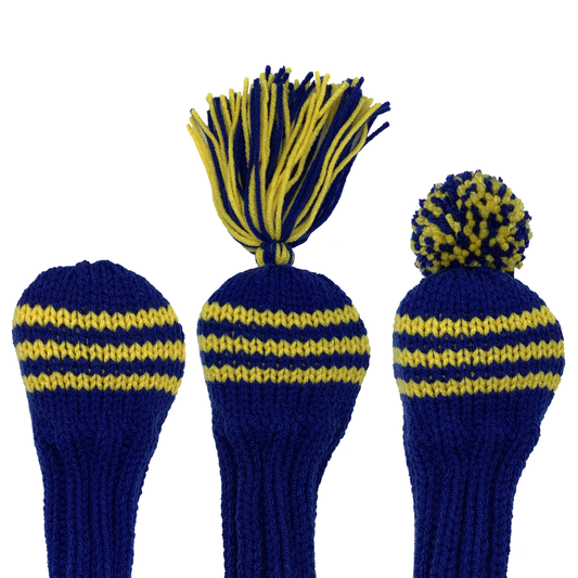 Blue and Yellow - Fairway Wood #3 Headcover