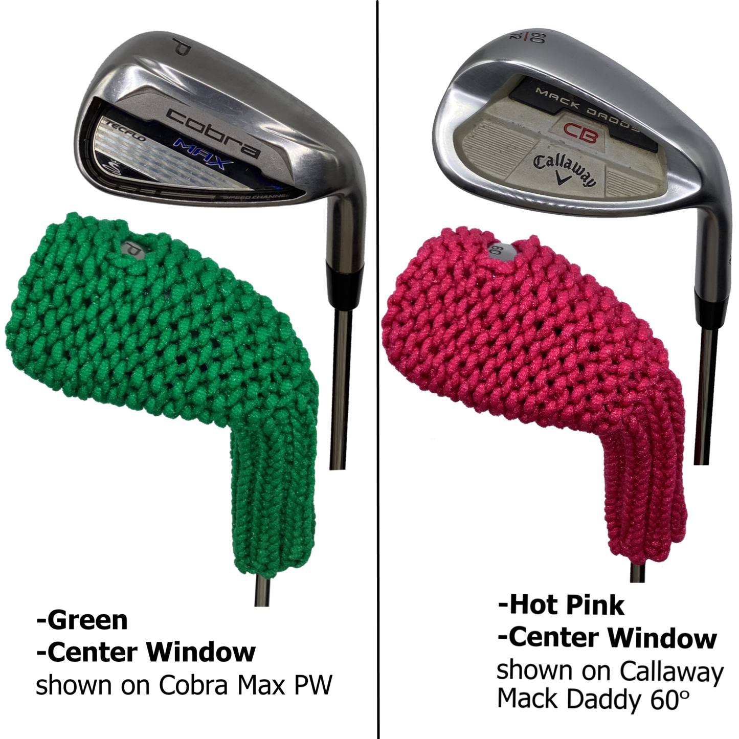 Custom Clean Shot™ Iron Headcover with Viewing Window