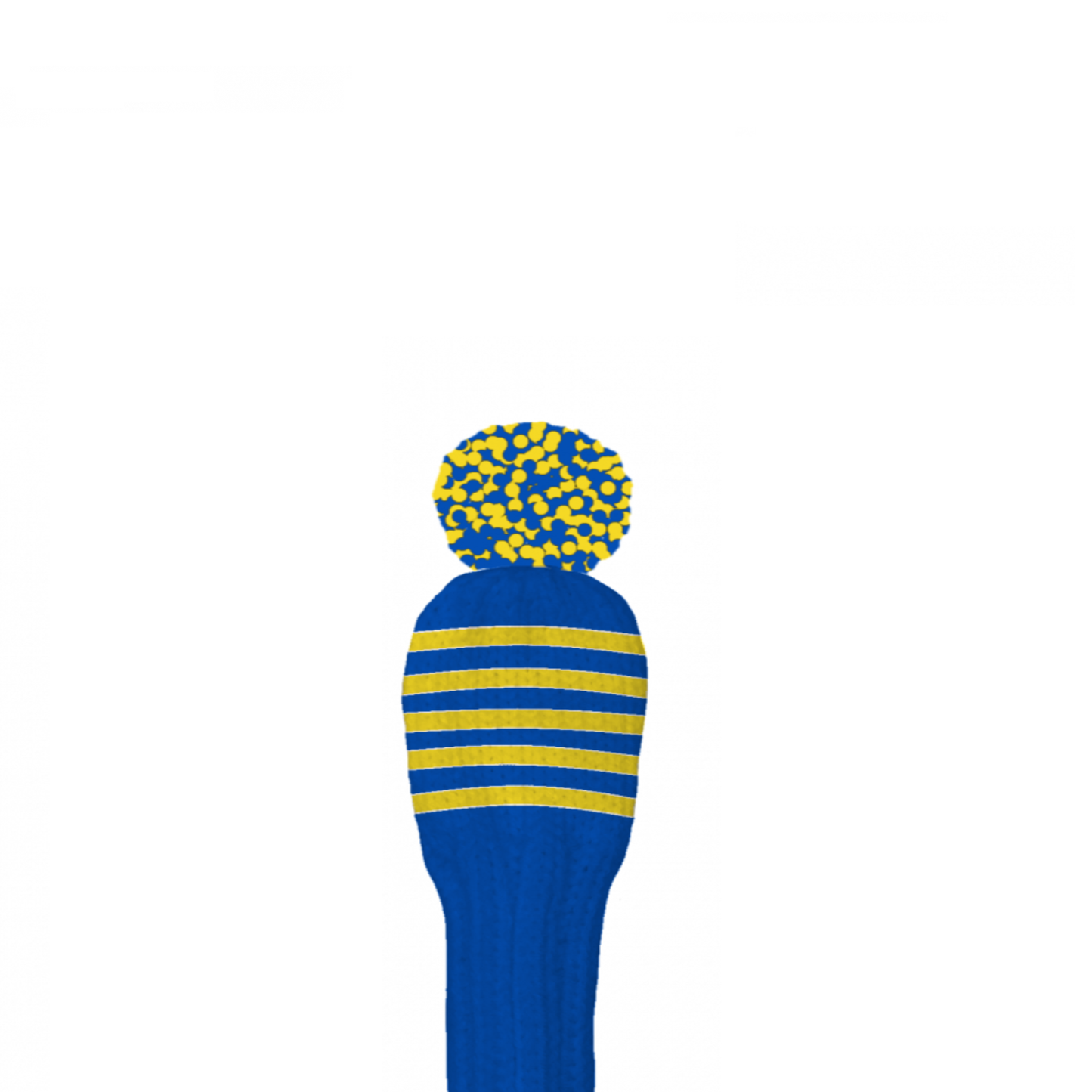Blue and Yellow - Hybrid #5 Headcover