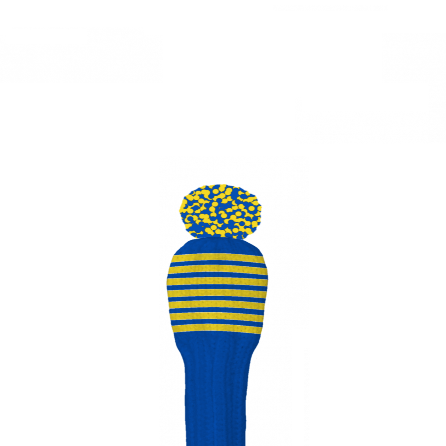Blue and Yellow - Hybrid #7 Headcover