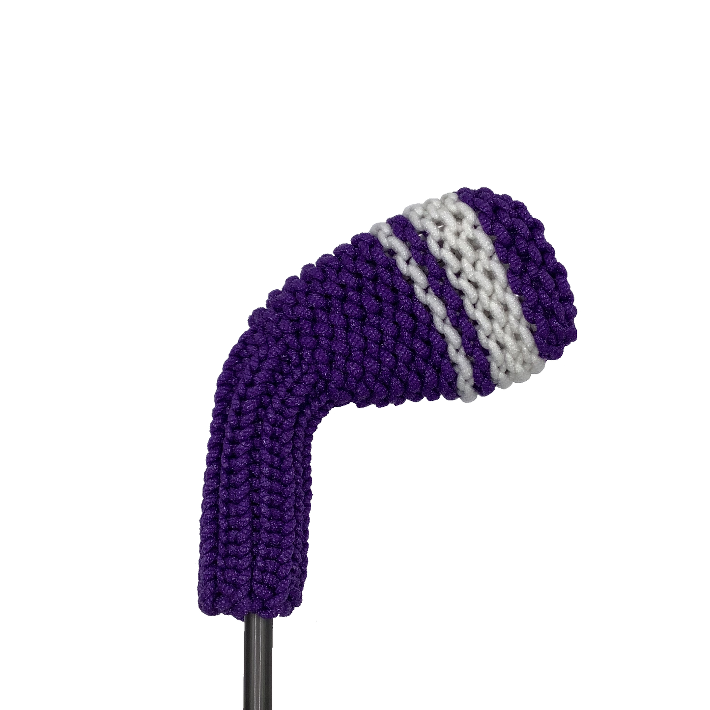 Purple and White - 6 Iron Headcover