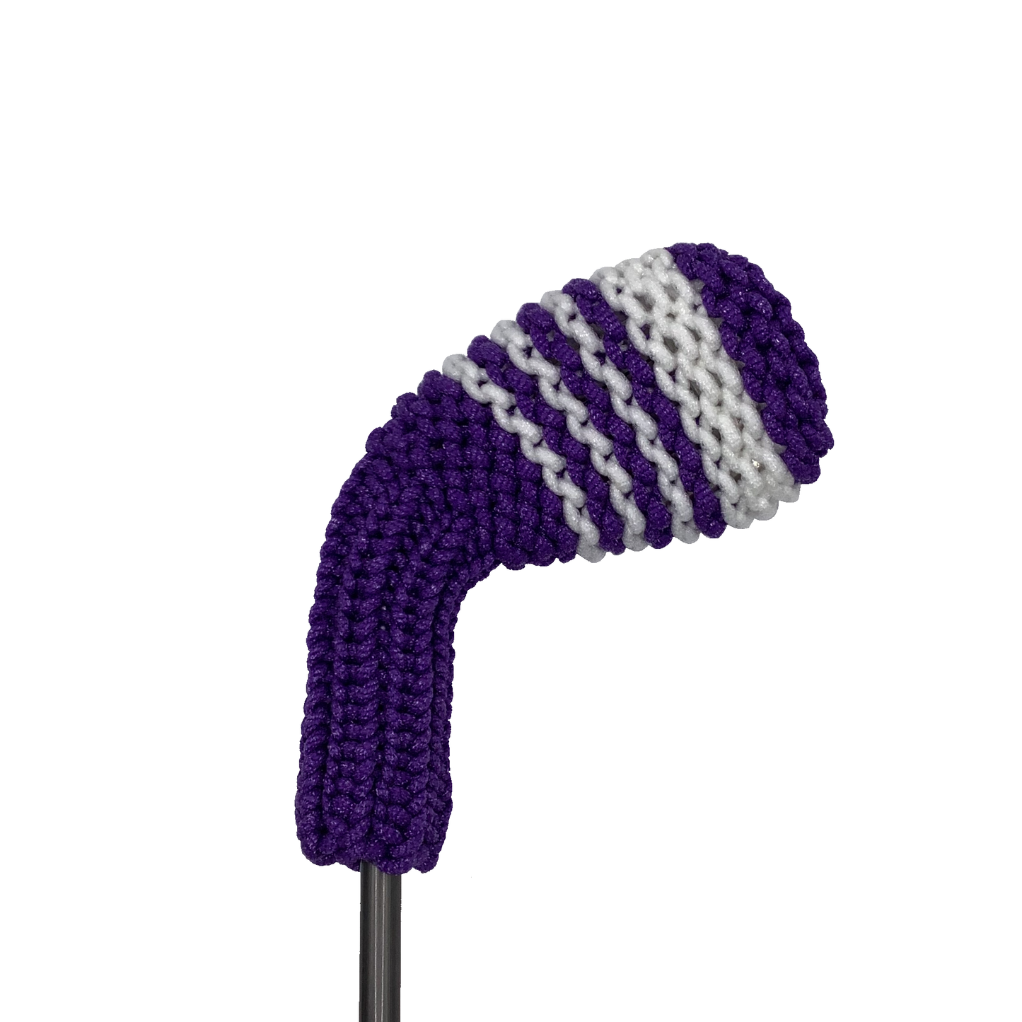 Purple and White - 8 Iron Headcover