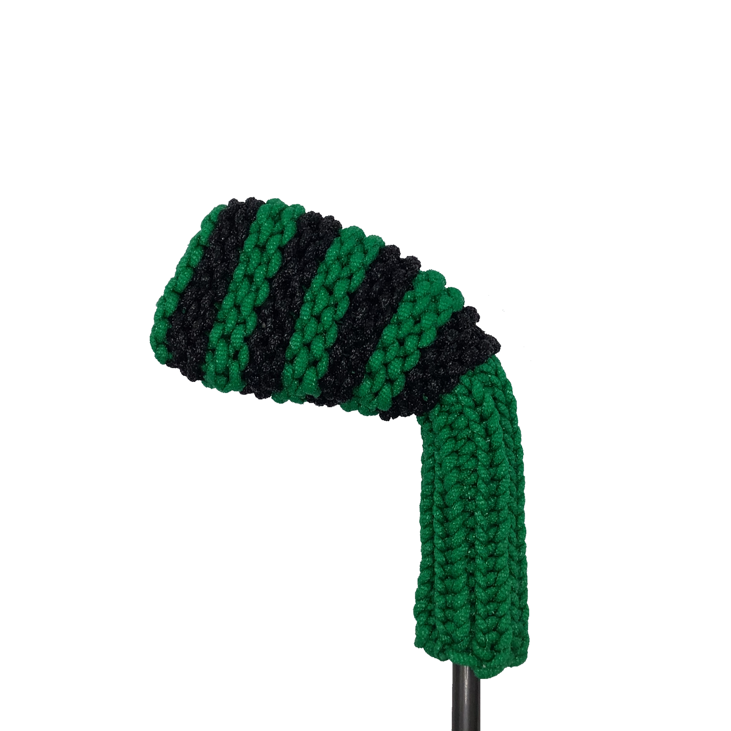 Green and Black - Medium Stripe Iron/Wedge Headcover