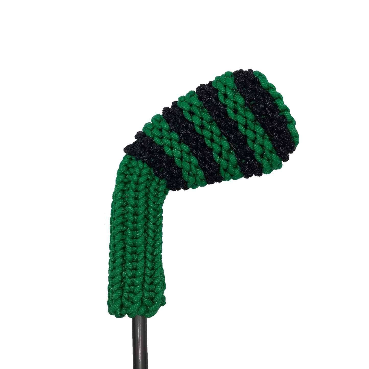 Green and Black - Medium Stripe Iron/Wedge Headcover