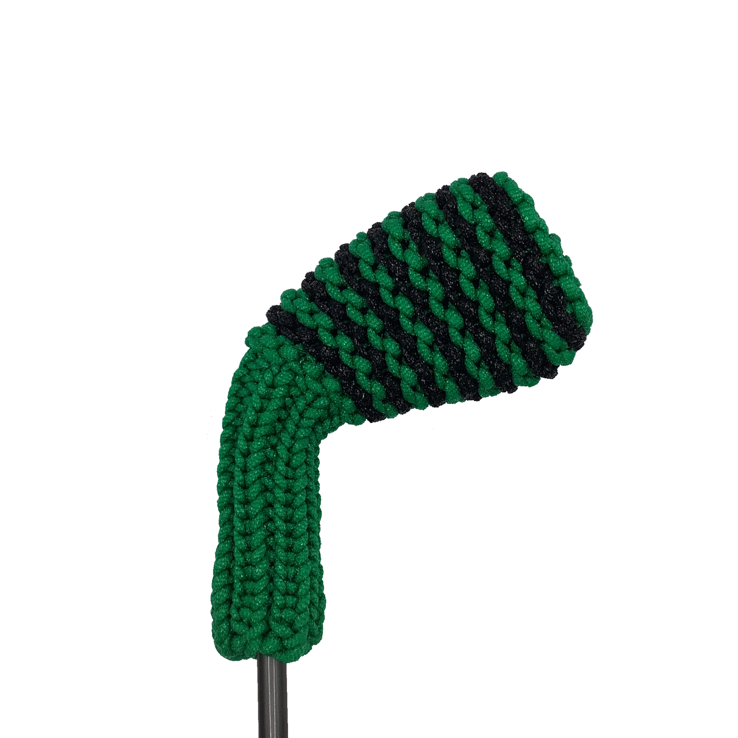 Green and Black - Small Stripe Iron/Wedge Headcover