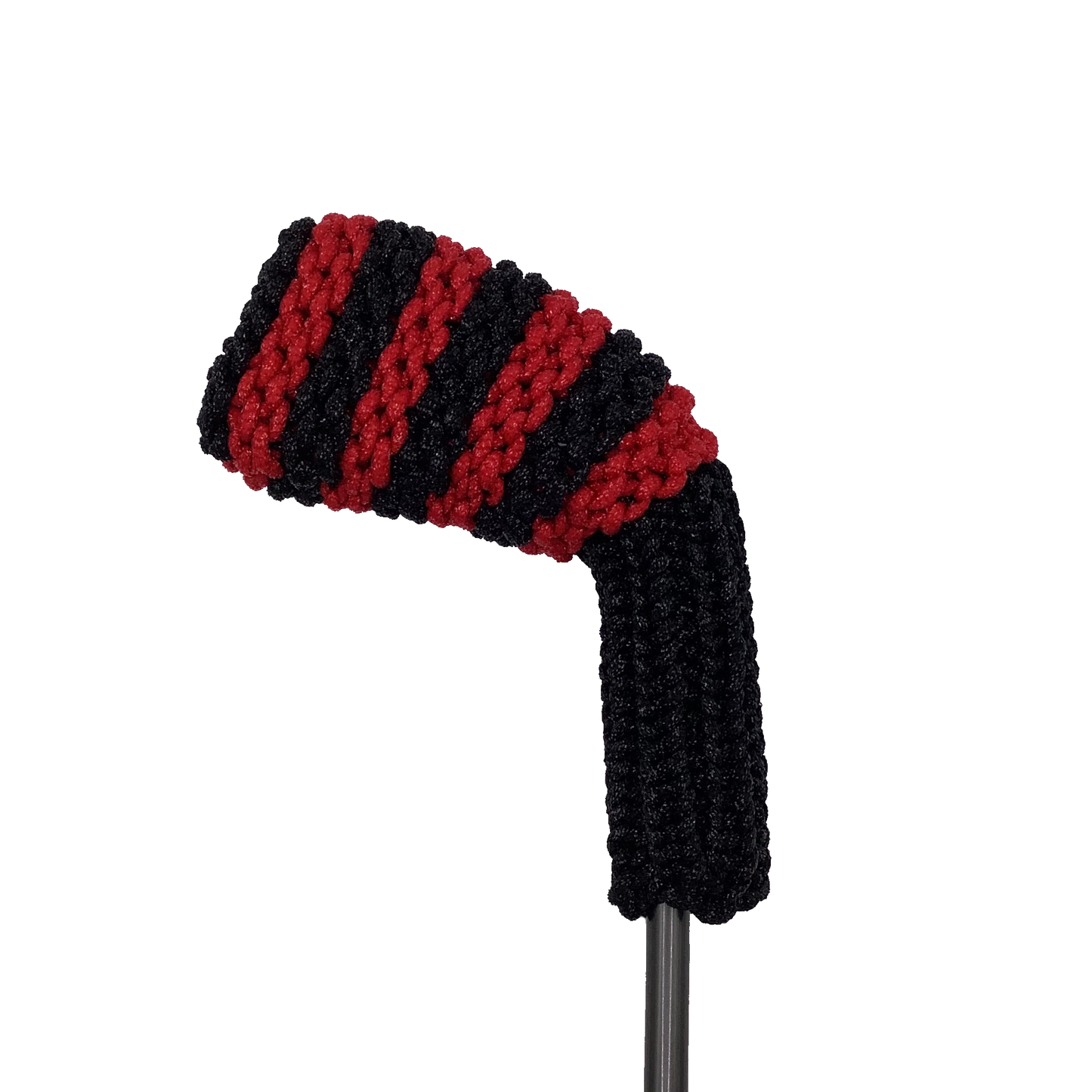 Black and Red - Medium Stripe Iron/Wedge Headcover