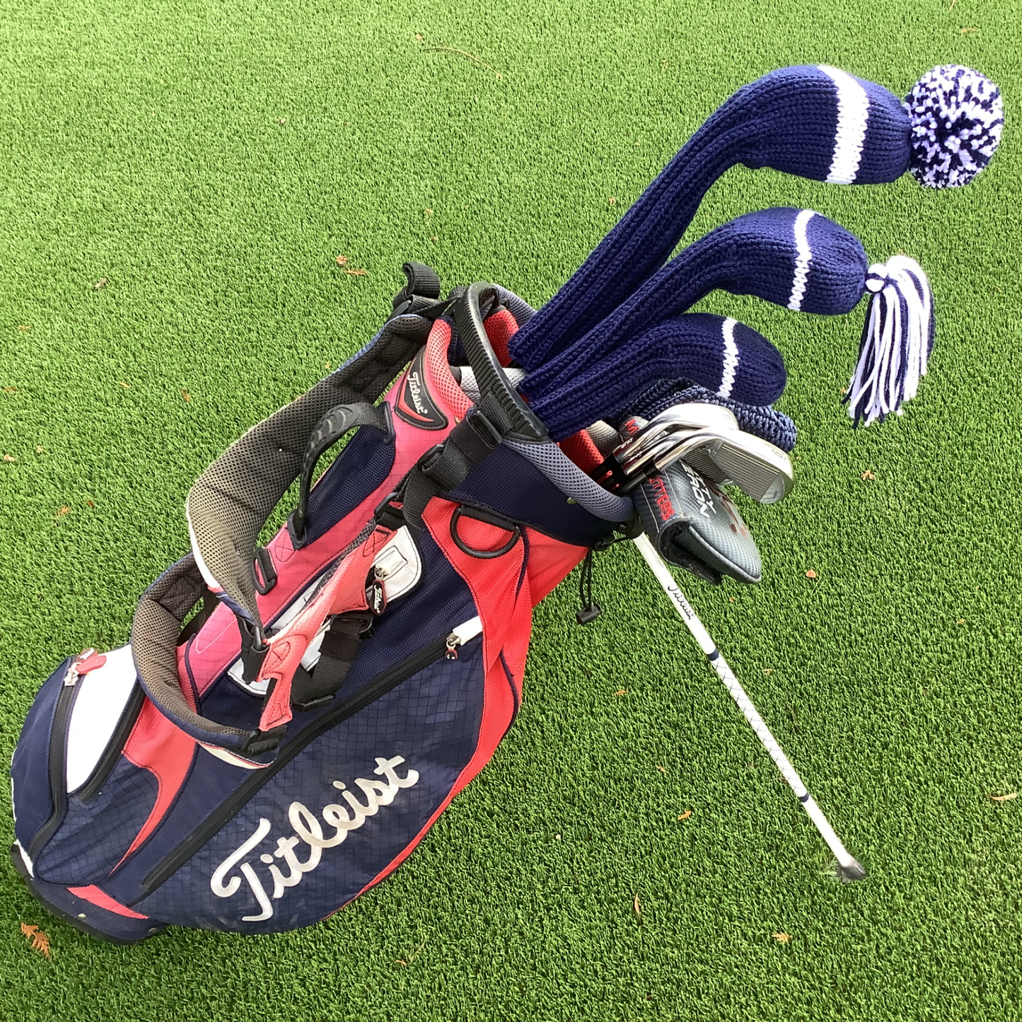 Navy and White - Fairway Wood #3 Headcover