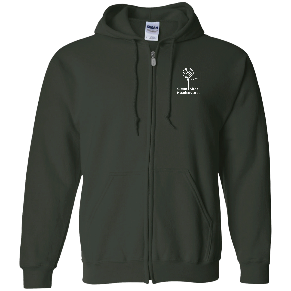 Men's Zip Up Hooded Sweatshirt