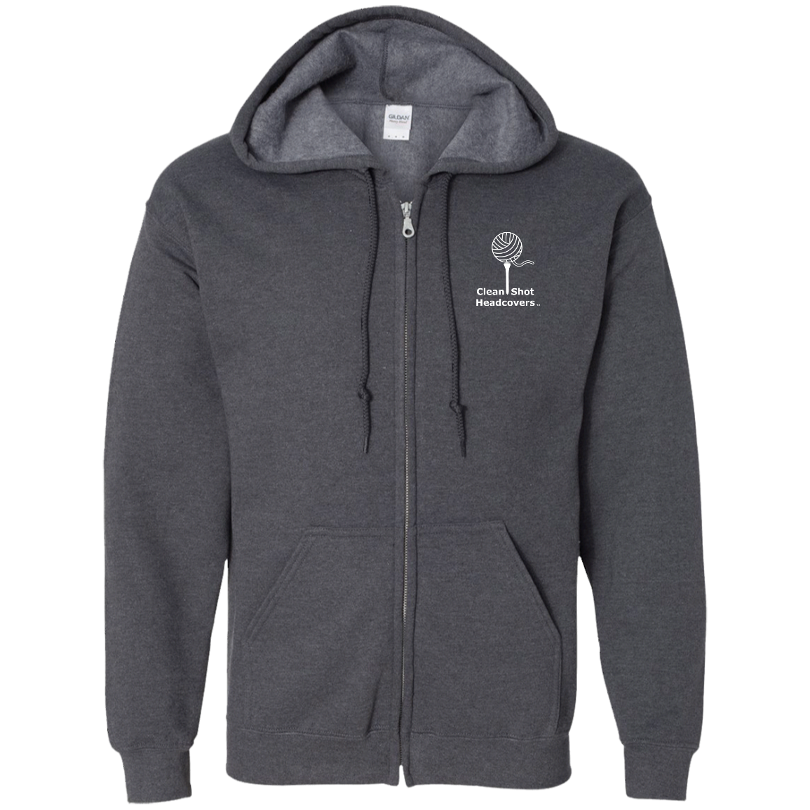 Men's Zip Up Hooded Sweatshirt