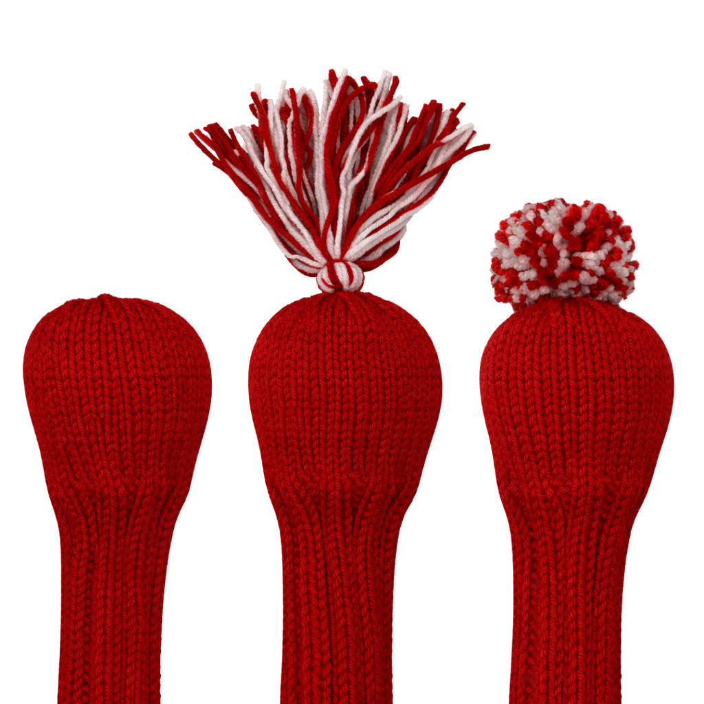 Red and White - Fairway Wood Headcover