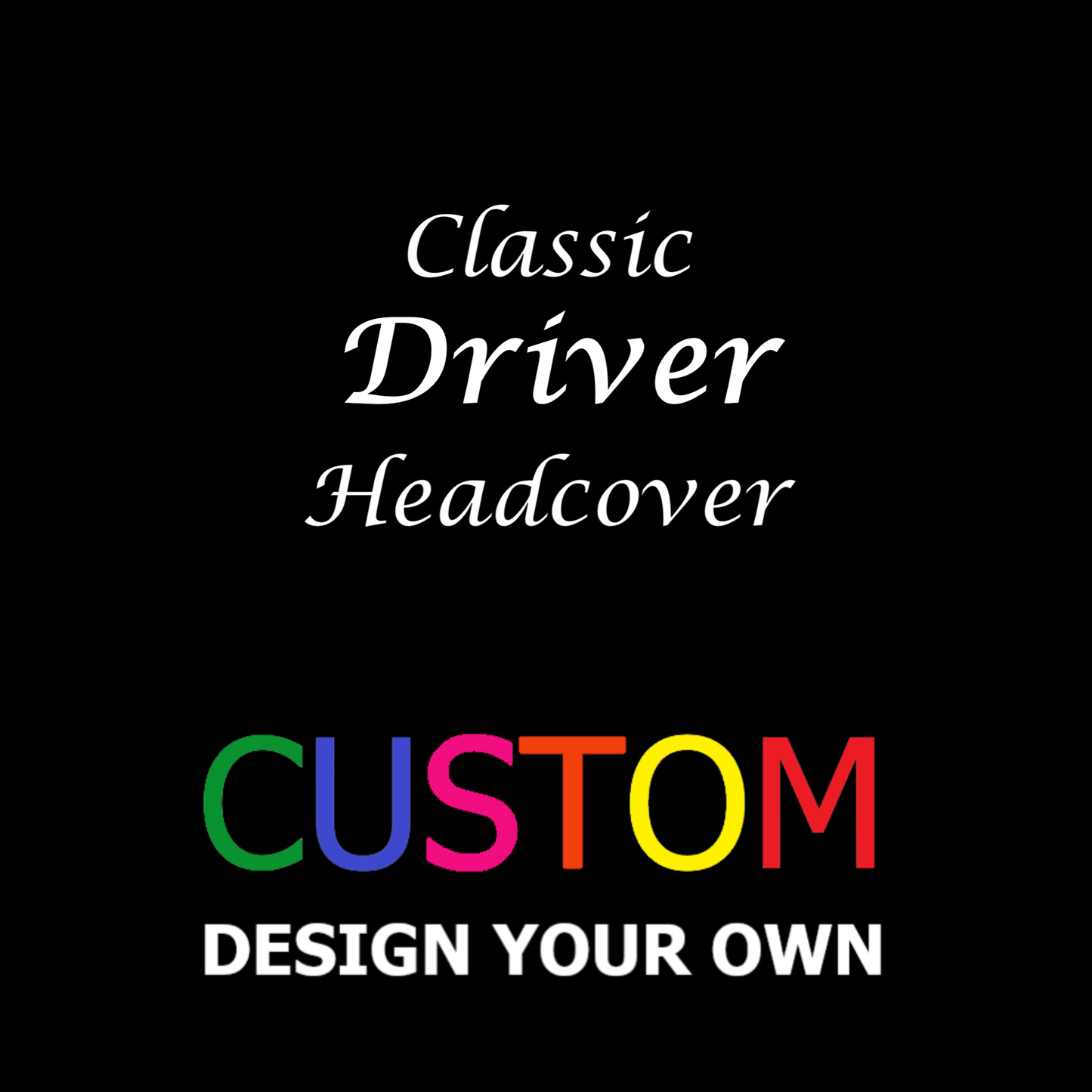 Custom Driver Headcover