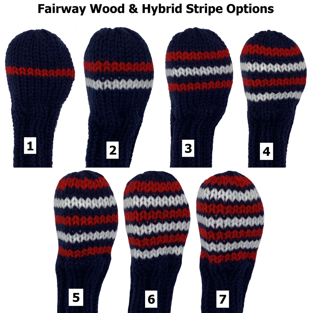 Navy, Red and White - Hybrid