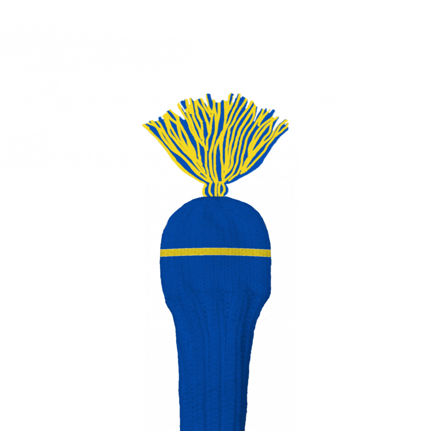 Blue and Yellow - Fairway Wood #1 Headcover