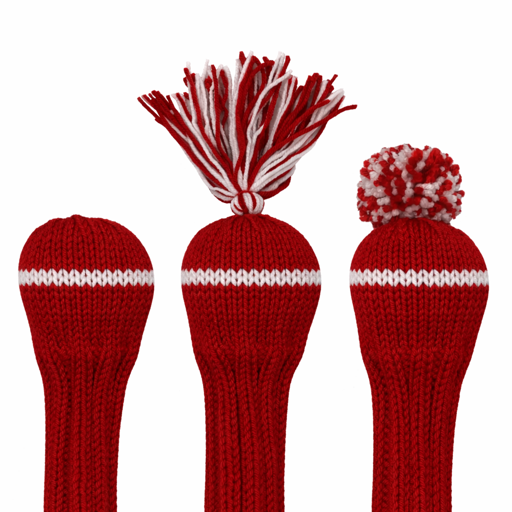 Red and White - Fairway Wood #1 Headcover