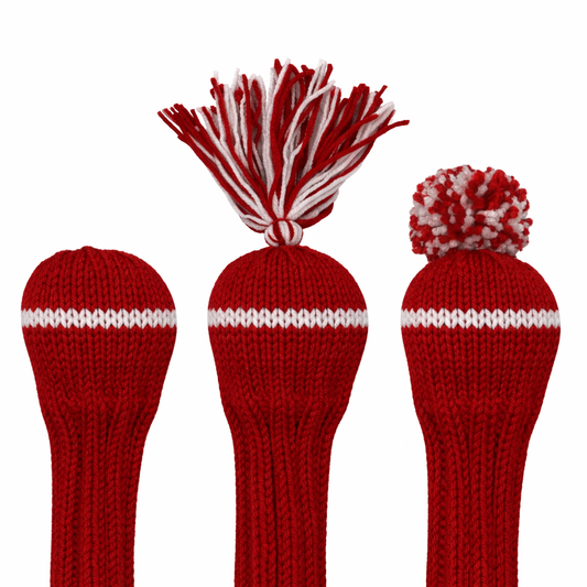 Red and White - Fairway Wood #1 Headcover