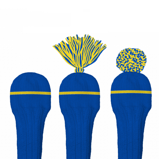 Blue and Yellow - Fairway Wood #1 Headcover