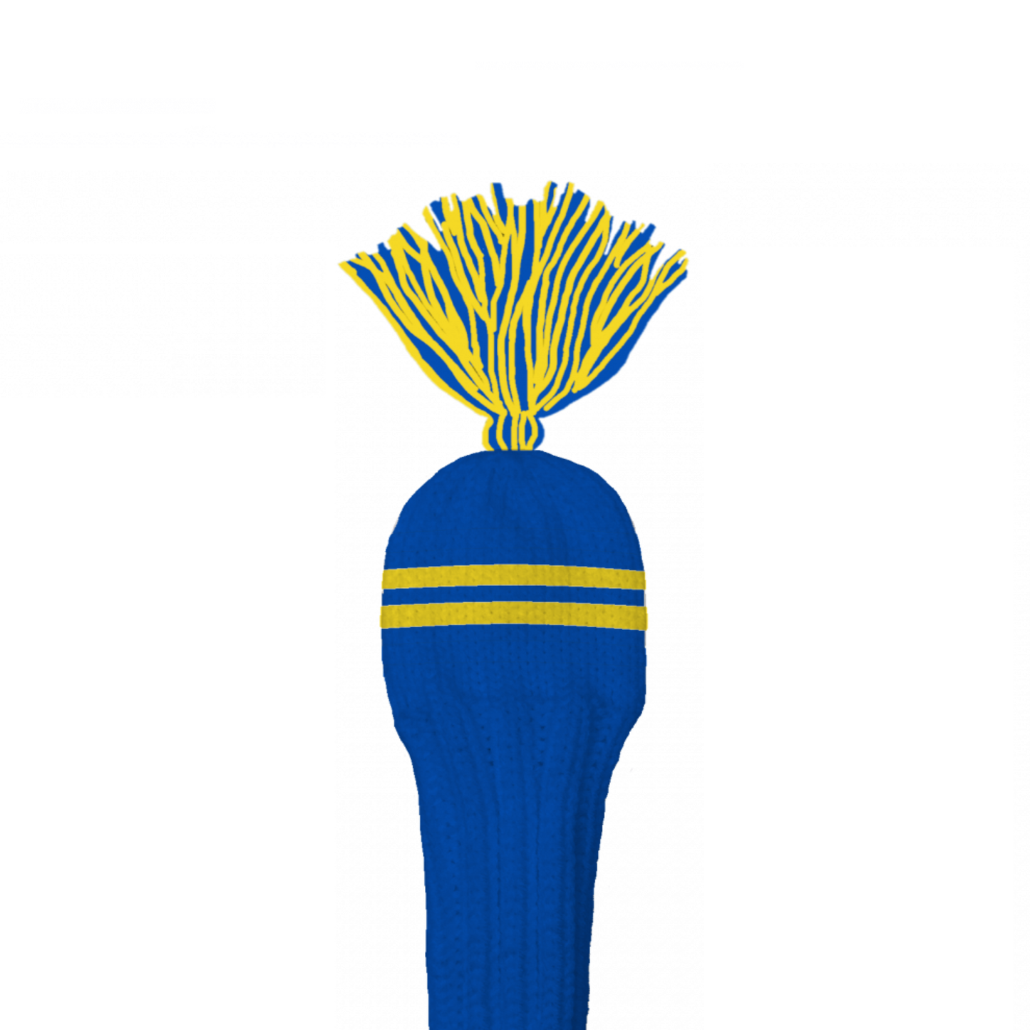 Blue and Yellow - Fairway Wood #2 Headcover