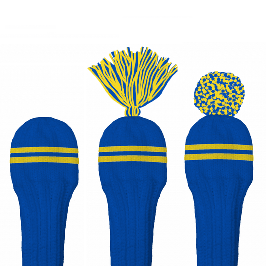Blue and Yellow - Fairway Wood #2 Headcover