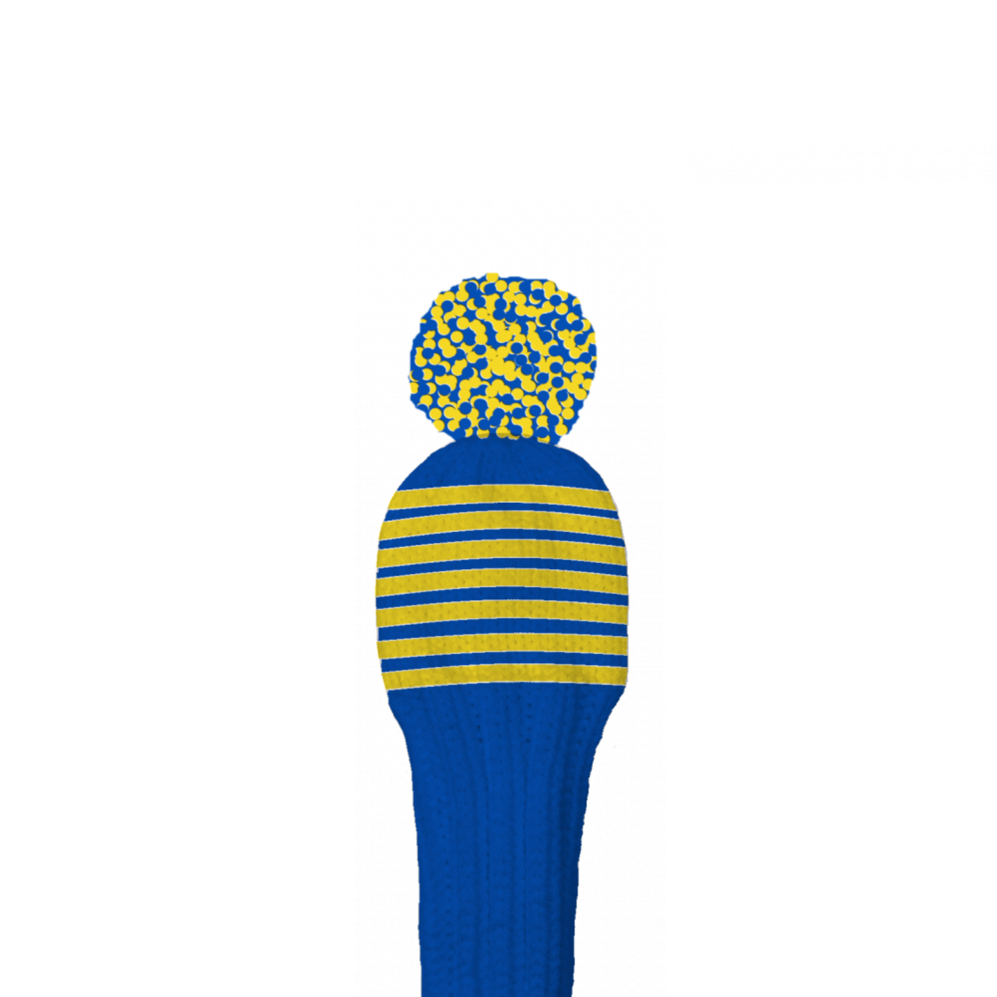 Blue and Yellow - Fairway Wood #7 Headcover