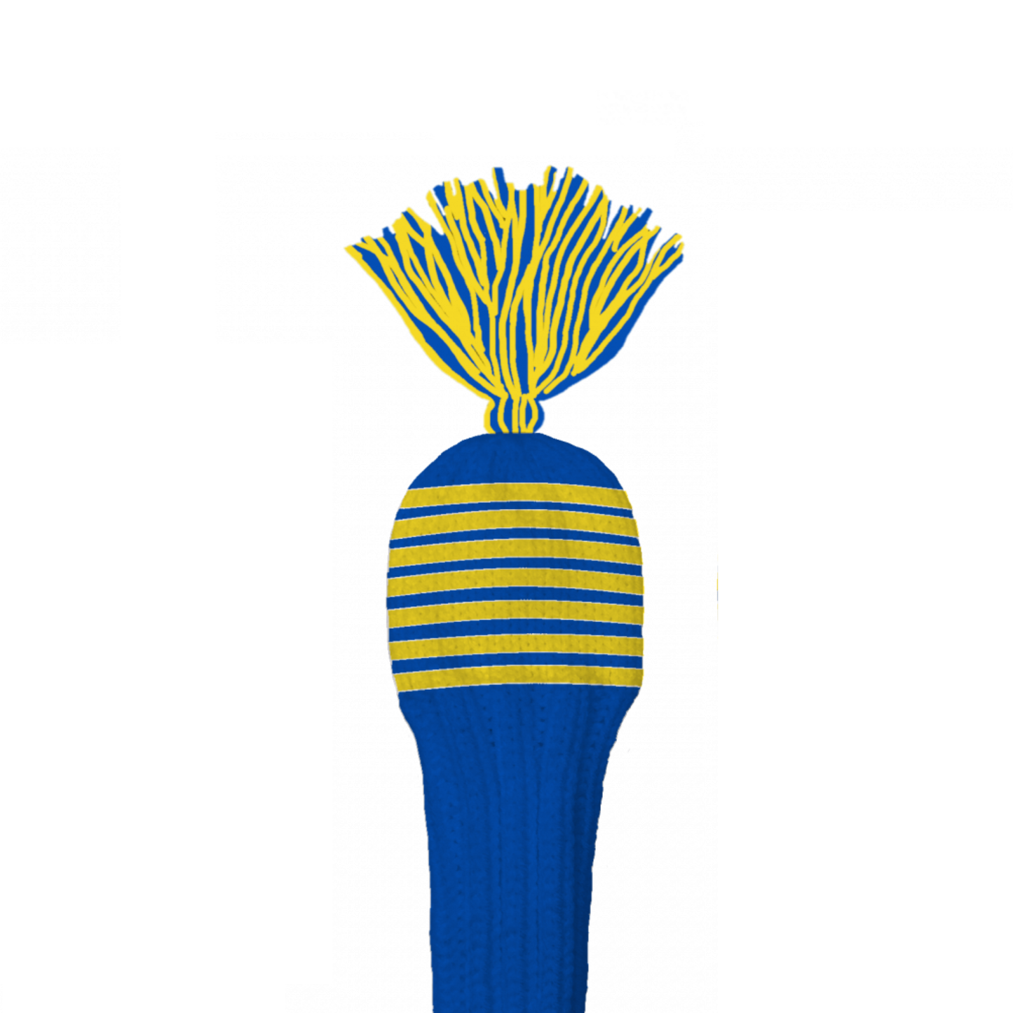 Blue and Yellow - Fairway Wood #7 Headcover