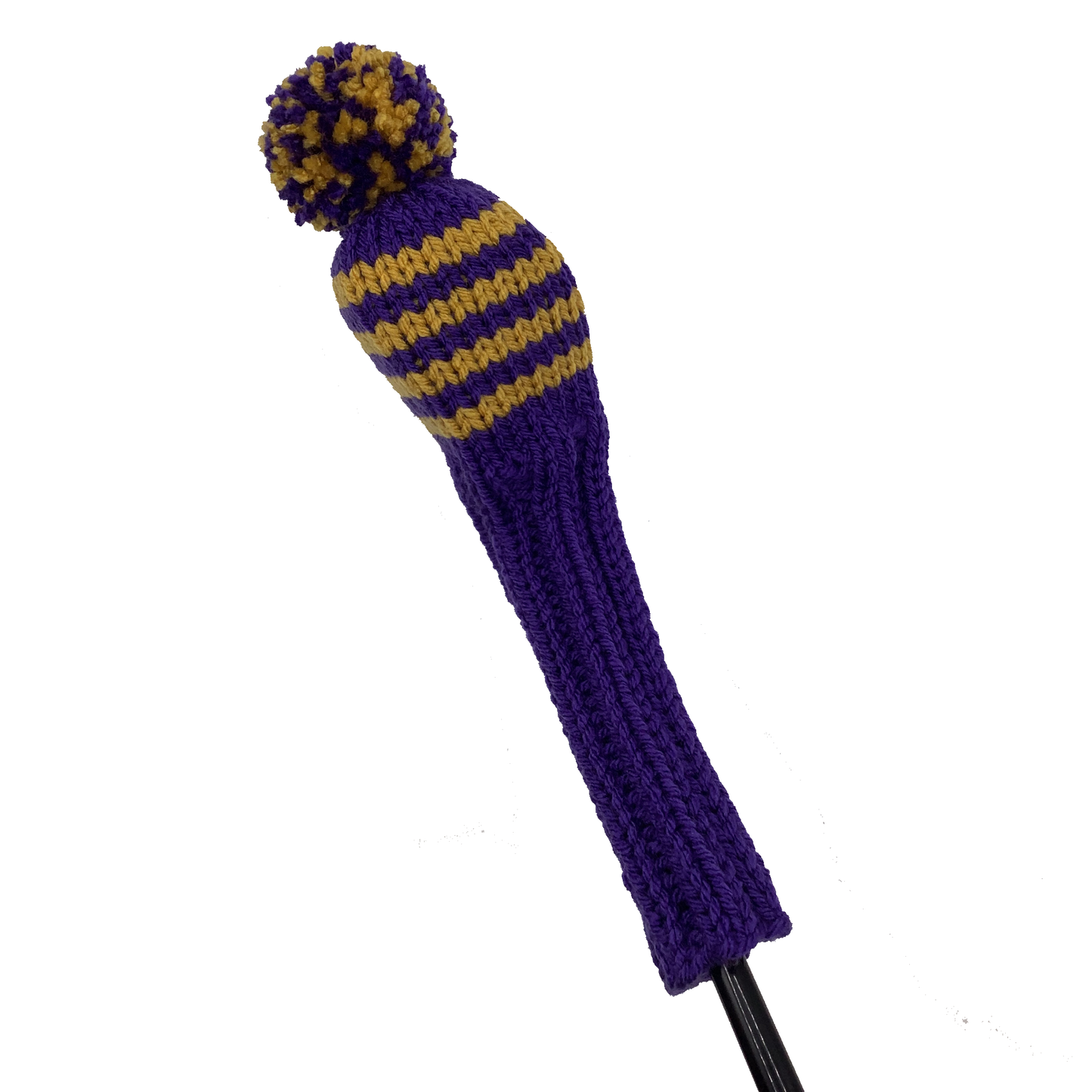 Purple and Gold - Hybrid #4 Headcover