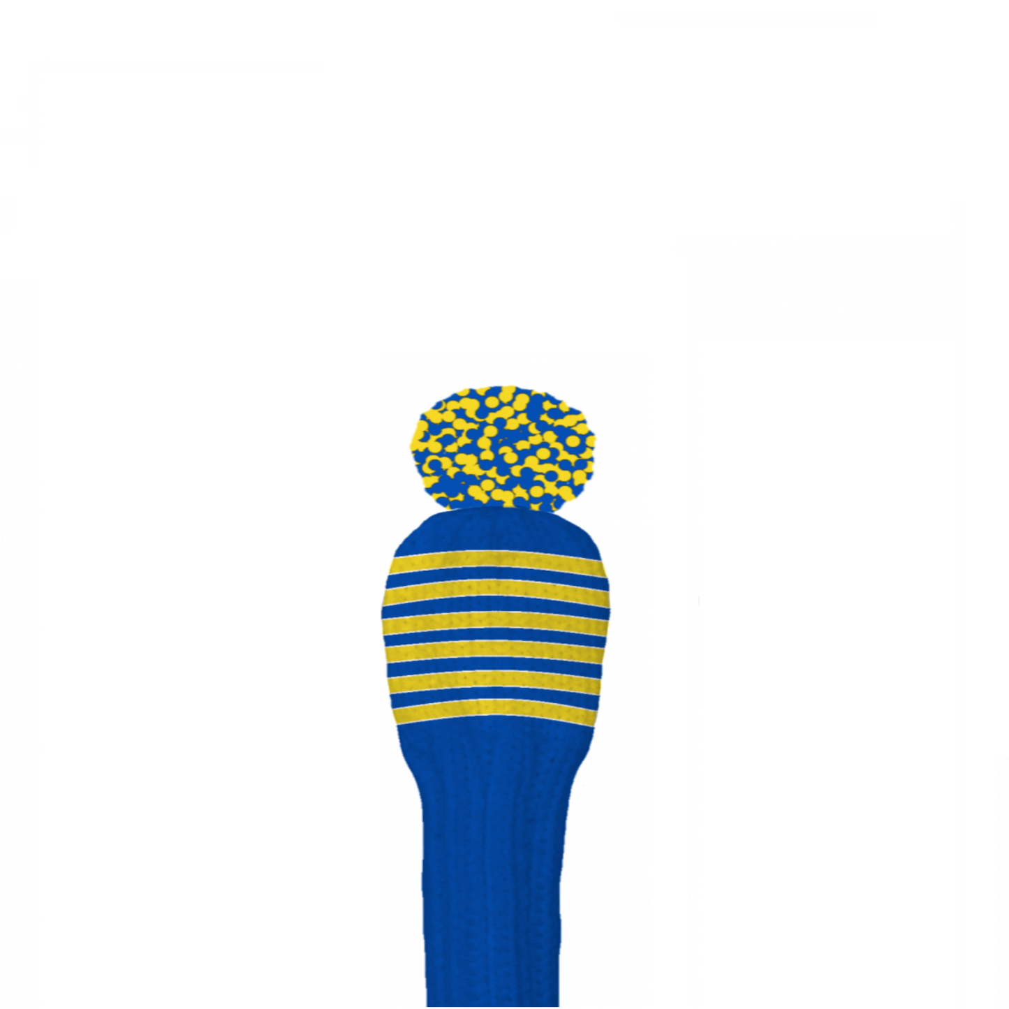 Blue and Yellow - Hybrid #6 Headcover