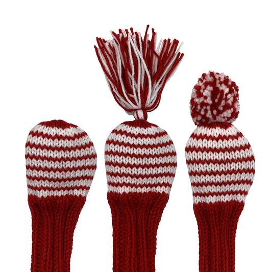 Red and White - Hybrid #7 Headcover