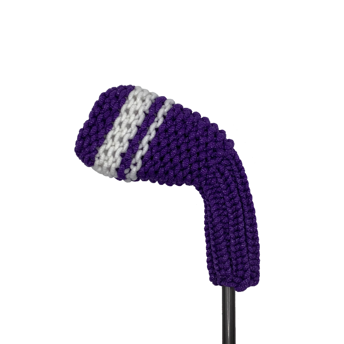 Purple and White - 6 Iron Headcover