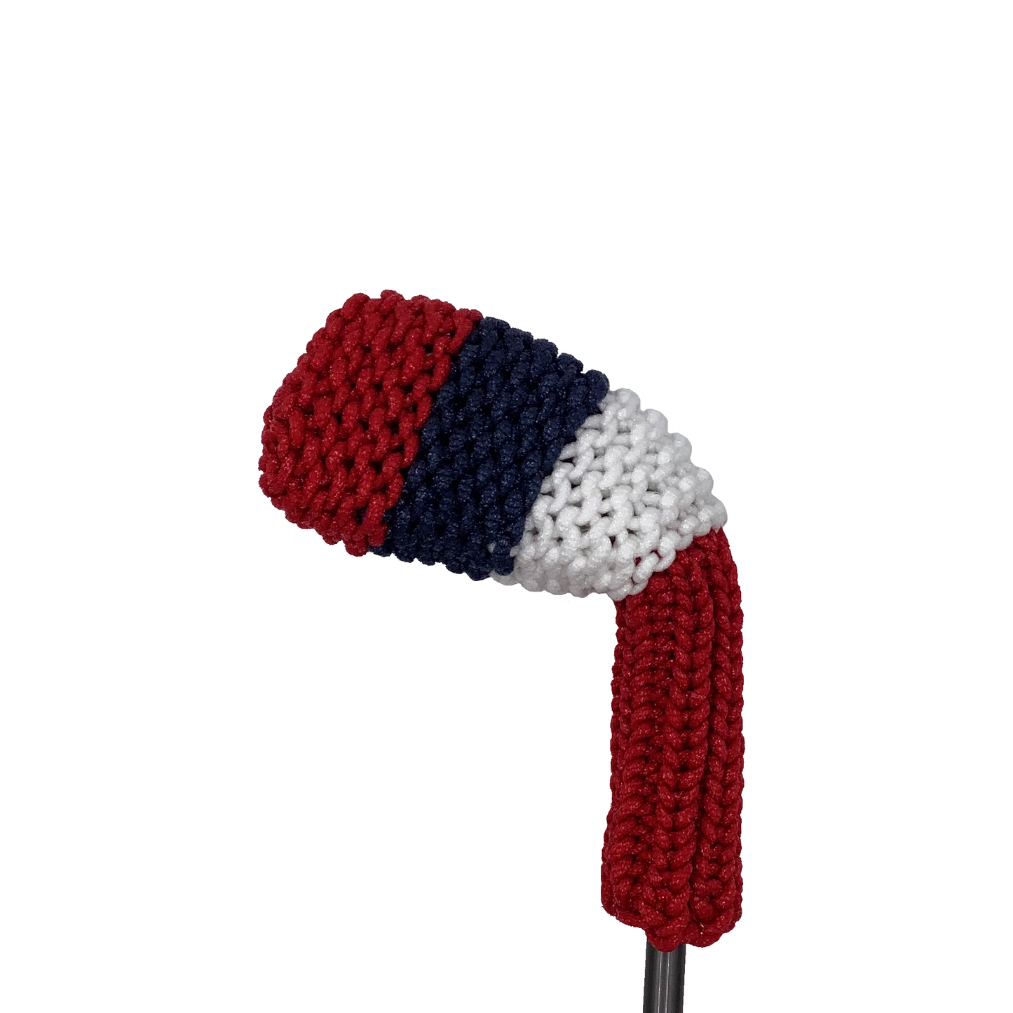 Red, Navy and White - Block Stripe Iron/Wedge Headcover