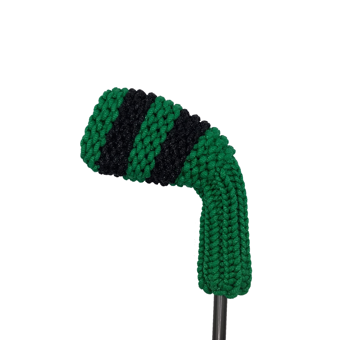 Green and Black - Large Stripe Iron/Wedge Headcover