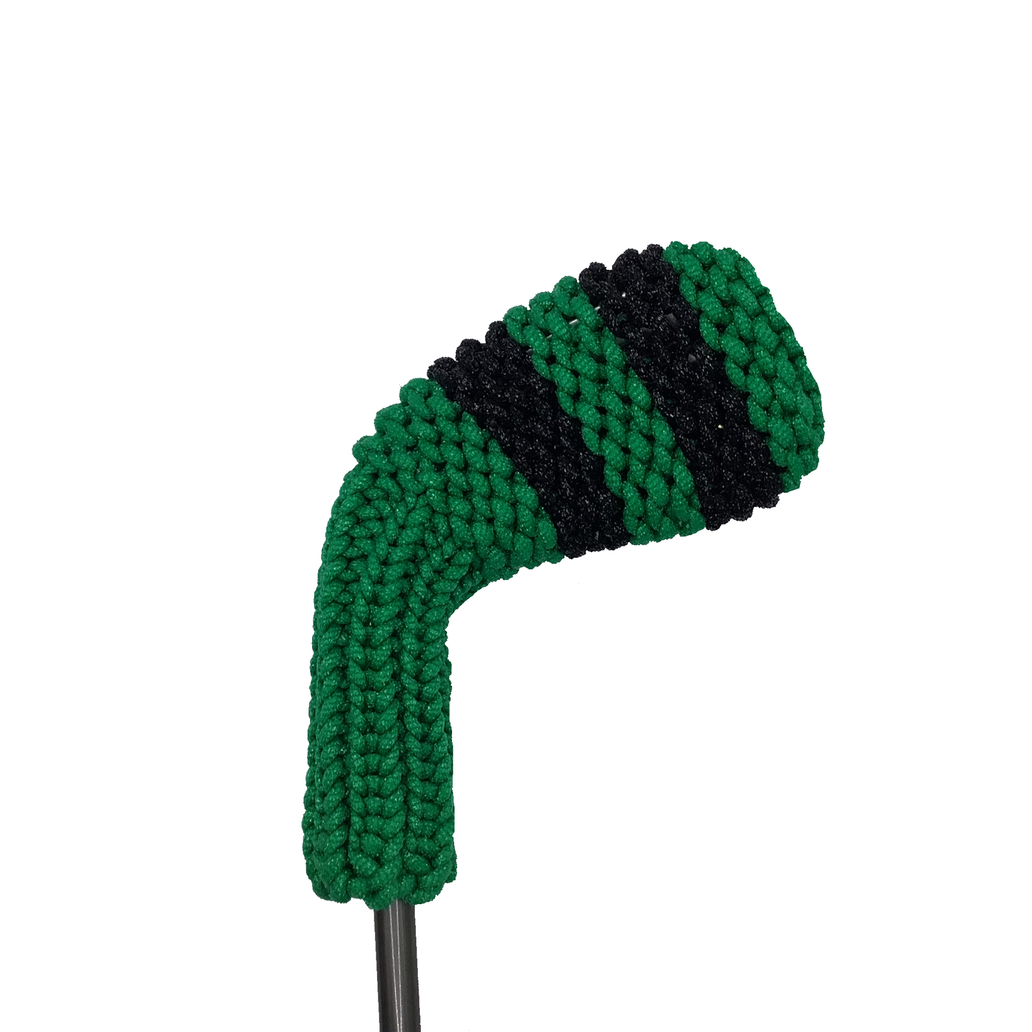 Green and Black - Large Stripe Iron/Wedge Headcover