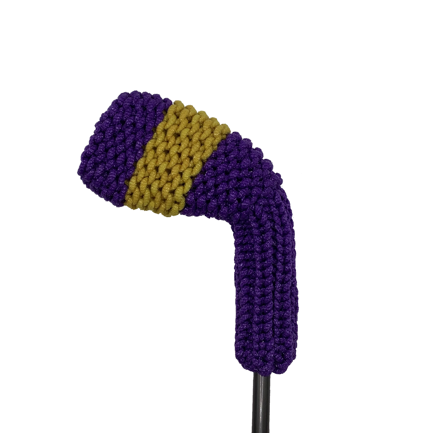 Purple and Gold - Block Stripe Iron/Wedge Headcover