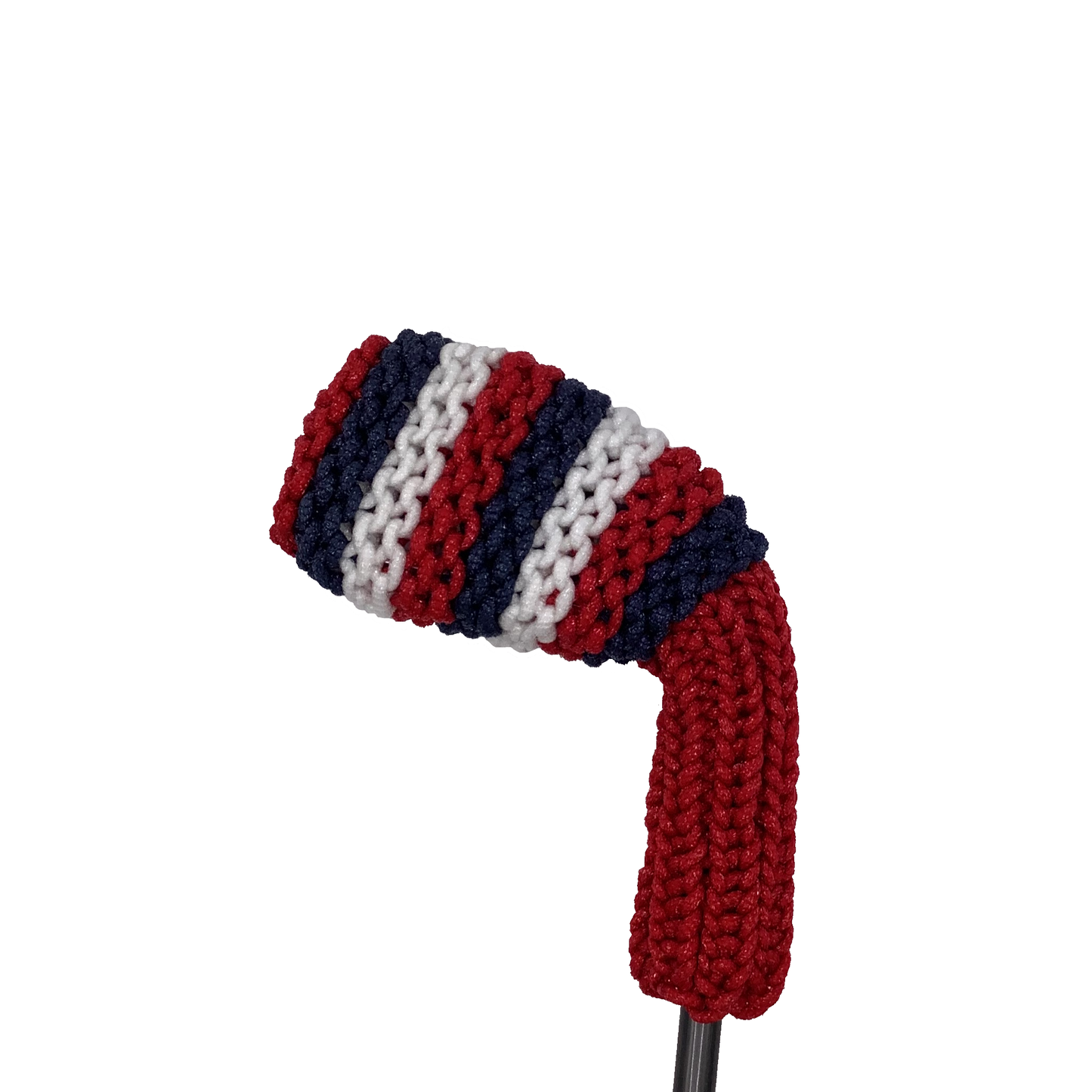 Red, Navy and White - Medium Stripe Iron/Wedge Headcover