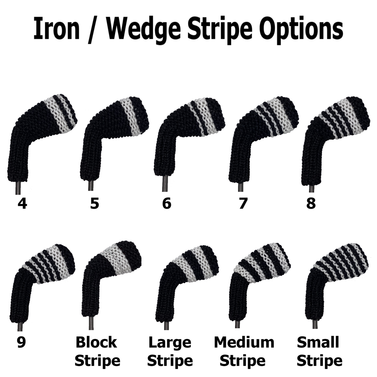 Navy and White - Iron/Wedge
