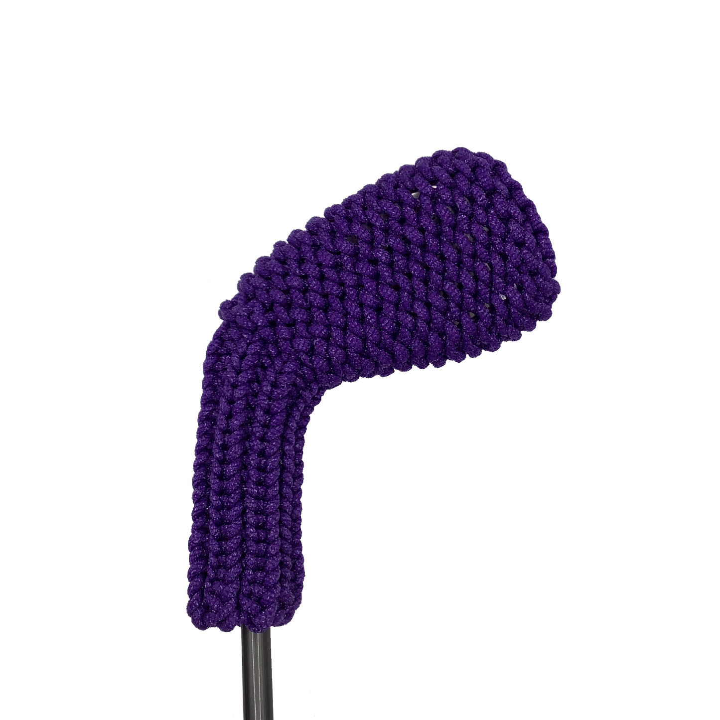 Purple and White - Solid Purple Iron/Wedge Headcover